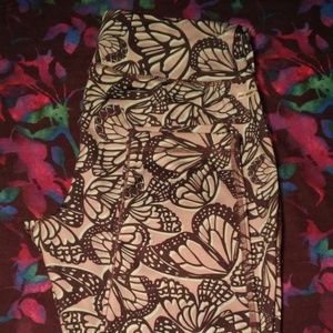 Butterfly Print Danskin Now Workout Leggings